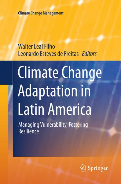 Produktbild: Climate Change Adaptation in Latin America
