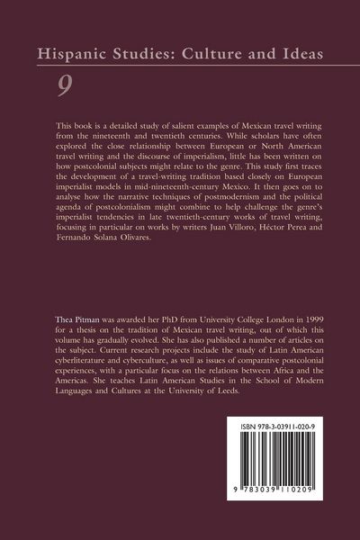 Produktbild: Mexican Travel Writing