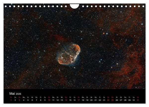 Produktbild: Atemberaubender Weltraum (Wandkalender 2026 DIN A4 quer), CALVENDO Monatskalender