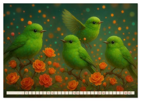 Produktbild: Ein Jahr mit Fantasie (Wandkalender 2026 DIN A3 quer), CALVENDO Monatskalender