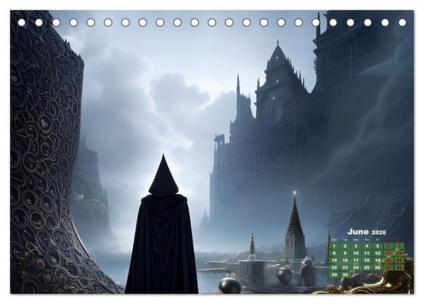 Produktbild: Follow Me... (Desk Calendar 2026 DIN A5 landscape), CALVENDO 12 Month DeskCalendar