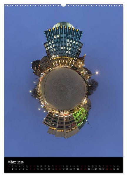 Produktbild: Planet Hannover (Wandkalender 2026 DIN A2 hoch), CALVENDO Monatskalender