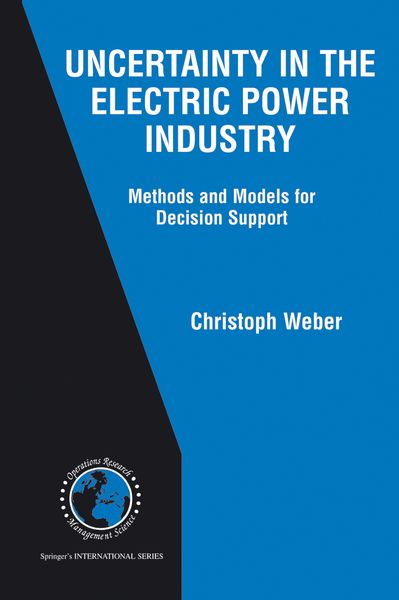 Produktbild: Uncertainty in the Electric Power Industry