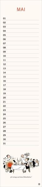 Produktbild: Loriot Geburtstagskalender Langplaner