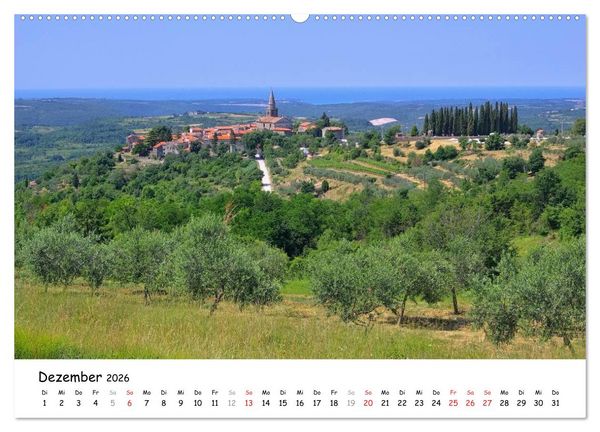 Produktbild: Istrien (hochwertiger Premium Wandkalender 2026 DIN A2 quer), Kunstdruck in Hochglanz