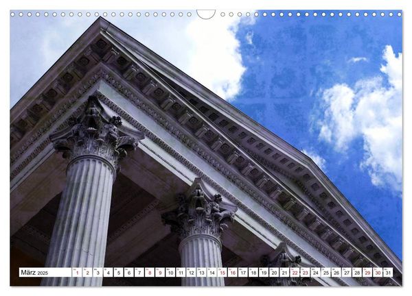 Magisches Darmstadt (Wandkalender 2025 DIN A3 quer), CALVENDO Monatskalender
