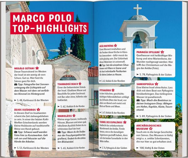 Produktbild: MARCO POLO Reisef&uuml;hrer S&aacute;mos