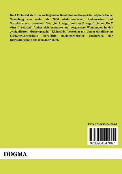 Produktbild: Niederdeutsche Sprichw&ouml;rter und Redensarten