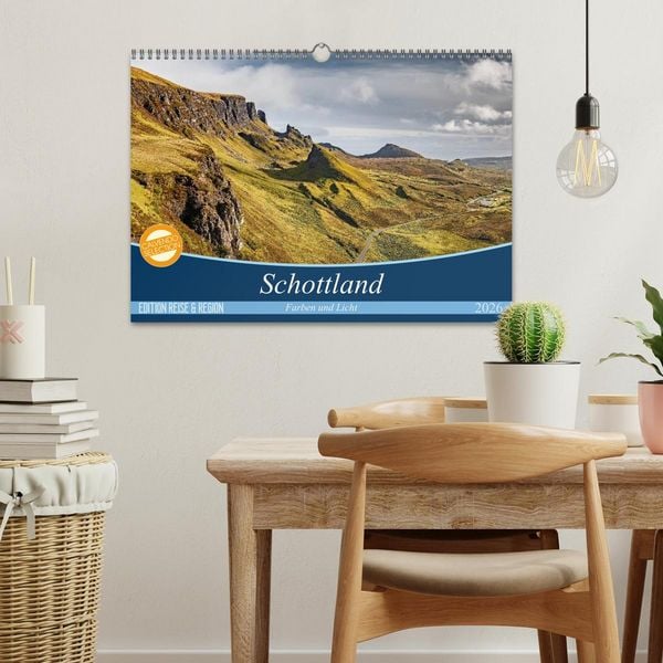 Produktbild: Schottland Farben und Licht (Wandkalender 2026 DIN A3 quer), CALVENDO Monatskalender