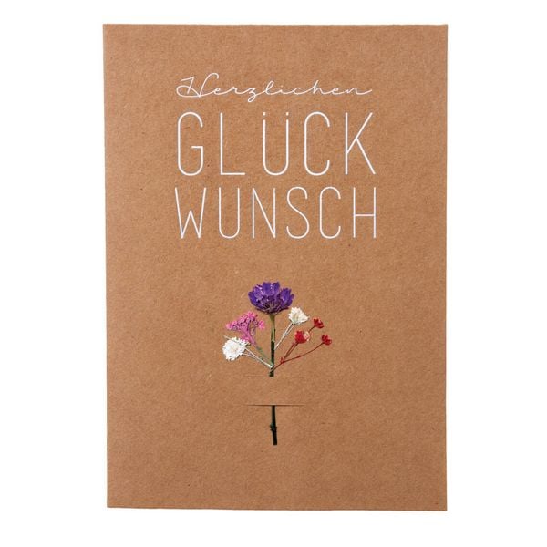 Produktbild: R&auml;der Gru&szlig;karte Herzlichen Gl&uuml;ckwunsch