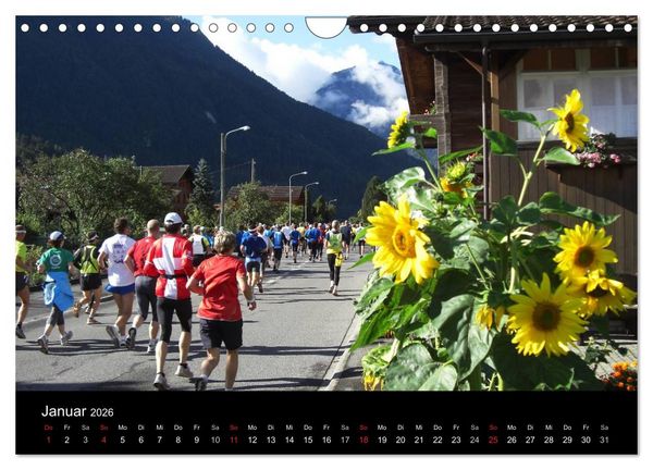 Produktbild: Der Jungfrau-Marathon (Wandkalender 2026 DIN A4 quer), CALVENDO Monatskalender