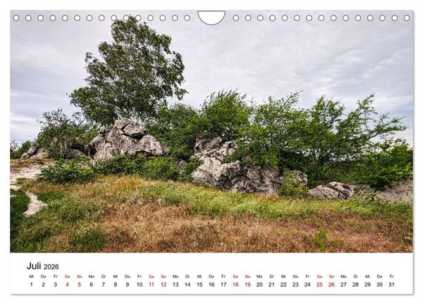 Produktbild: Steinerne Zeitzeugen (Wandkalender 2026 DIN A4 quer), CALVENDO Monatskalender