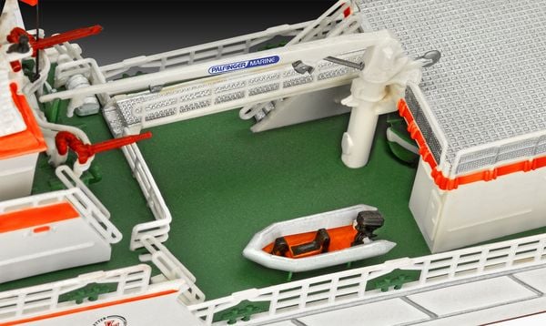 Produktbild: Model Set Seenotkreuzer Hermann Marwede, Revell Modellbausatz mit Basiszubeh&ouml;r