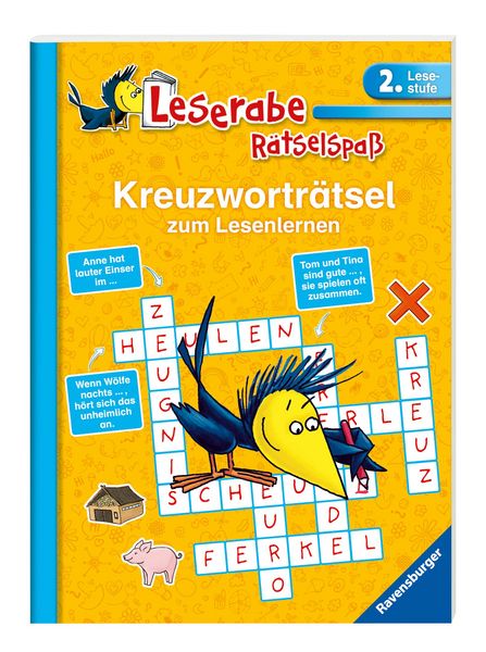 Produktbild: Kreuzwortr&auml;tsel zum Lesenlernen (2. Lesestufe)