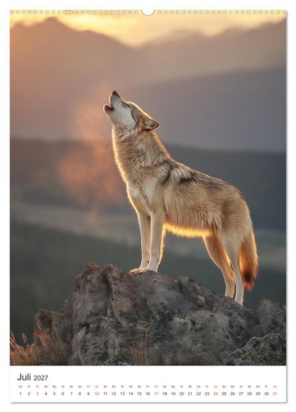 Produktbild: K&ouml;nige der Natur (Wandkalender 2027 DIN A2 hoch), CALVENDO Monatskalender