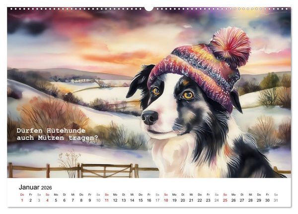 Produktbild: Lustige und paradoxe Fragen (Wandkalender 2026 DIN A2 quer), CALVENDO Monatskalender