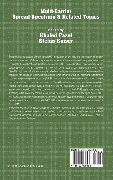 Produktbild: Multi-Carrier Spread-Spectrum & Related Topics