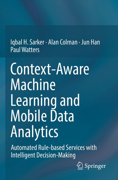 Produktbild: Context-Aware Machine Learning and Mobile Data Analytics