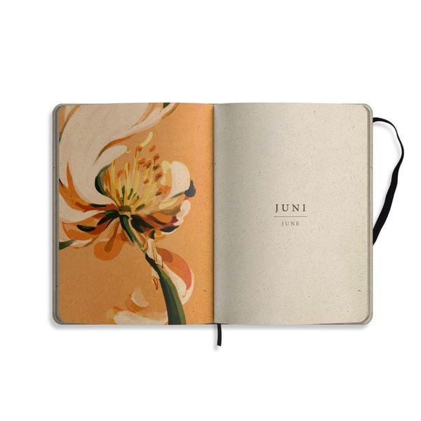 Produktbild: matabooks &ndash; A5 Kalender Samaya 2027 Farbe: Pond Green (DE/EN)