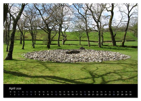 Produktbild: Steinkreise Gro&szlig;britanniens (hochwertiger Premium Wandkalender 2026 DIN A2 quer), Kunstdruck in Hochglanz