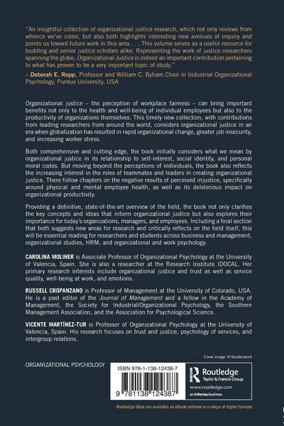 Produktbild: Organizational Justice