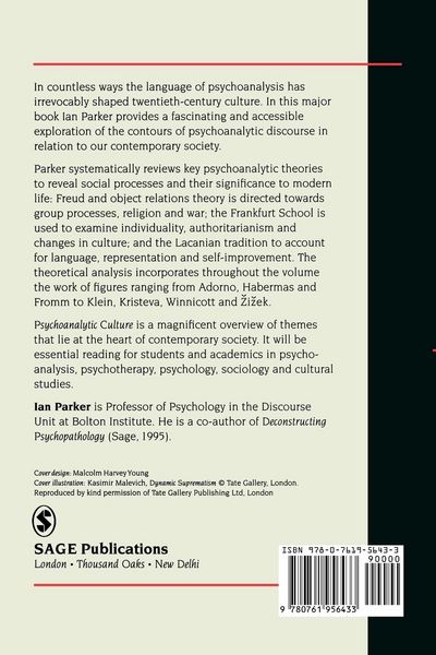 Produktbild: Psychoanalytic Culture