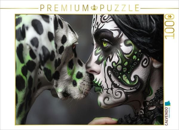 CALVENDO Puzzle Lavina und Oskar | 1000 Teile Lege-Größe 64x48cm Foto-Puzzle für glückliche Stunden