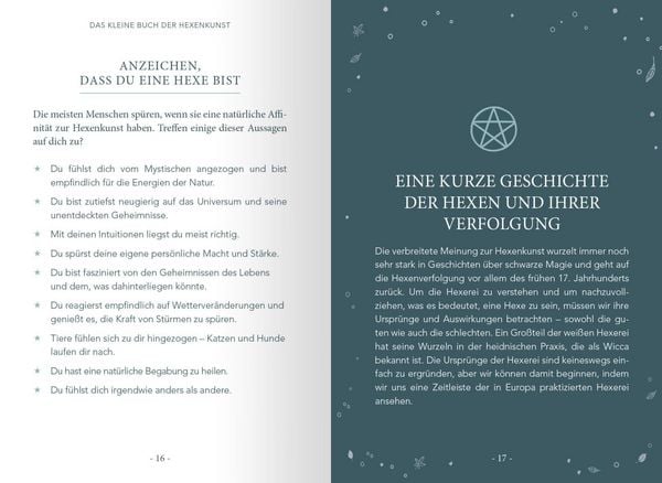 Produktbild: Das kleine Buch der Hexenkunst