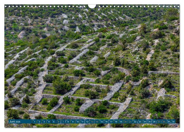 Produktbild: Insel Hvar - Der sonnigste Platz der Adria (Wandkalender 2026 DIN A3 quer), CALVENDO Monatskalender