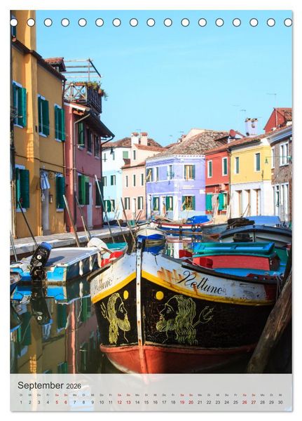 Produktbild: Venezia - La Serenissima repubblica (Tischkalender 2026 DIN A5 hoch), CALVENDO Monatskalender