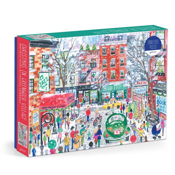Produktbild: Michael Storrings Christmas in Greenwich Village 1000 Piece Puzzle