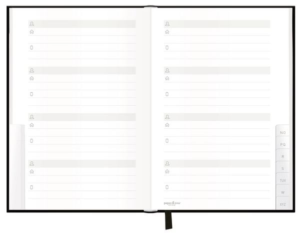 Produktbild: Adressbuch A6+
