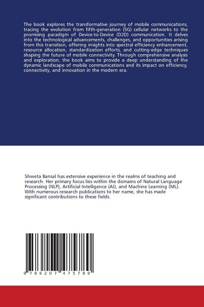 Produktbild: Mobile Communications Revolution: From 5G to D2D Dynamics
