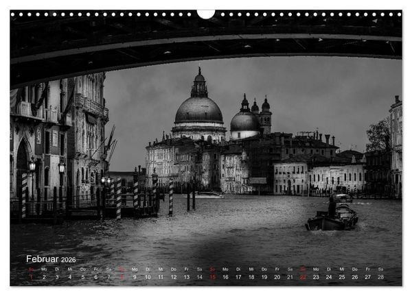 Produktbild: Venedig - Licht und Schatten (Wandkalender 2026 DIN A3 quer), CALVENDO Monatskalender