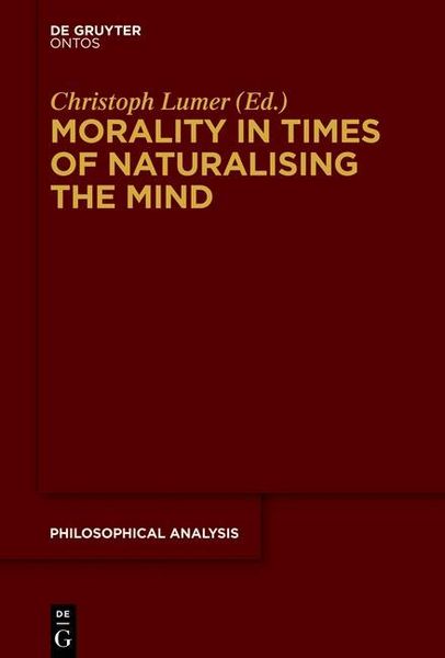 Produktbild: Morality in Times of Naturalising the Mind