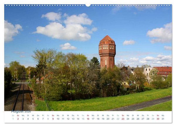 Produktbild: Stadt Nordenham 2026. Impressionen zwischen Weser und Wiesen (hochwertiger Premium Wandkalender 2026 DIN A2 quer), Kunstdruck in Hochglanz