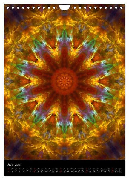 Produktbild: Mandala - Esoterik & Meditation (Wandkalender 2026 DIN A4 hoch), CALVENDO Monatskalender