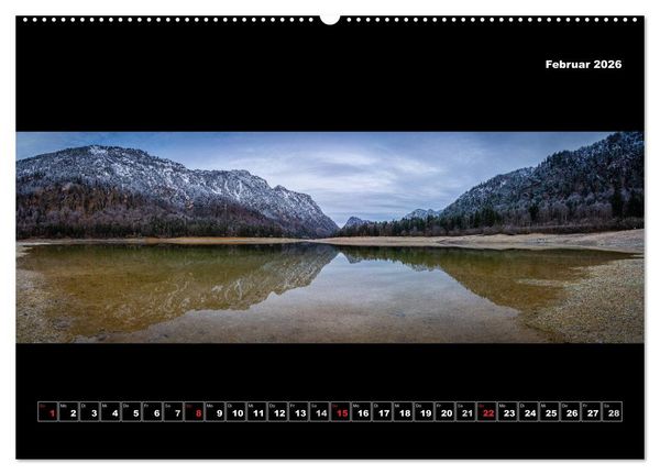 Produktbild: Weitblicke - Panoramen (hochwertiger Premium Wandkalender 2026 DIN A2 quer), Kunstdruck in Hochglanz