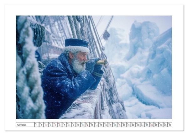 Produktbild: Die letzte Fahrt der Sturmkr&auml;he (Tischkalender 2026 DIN A5 quer), CALVENDO Monatskalender
