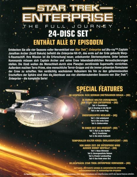 Produktbild: Star Trek - Enterprise/Season 1-4 [24 BRs]