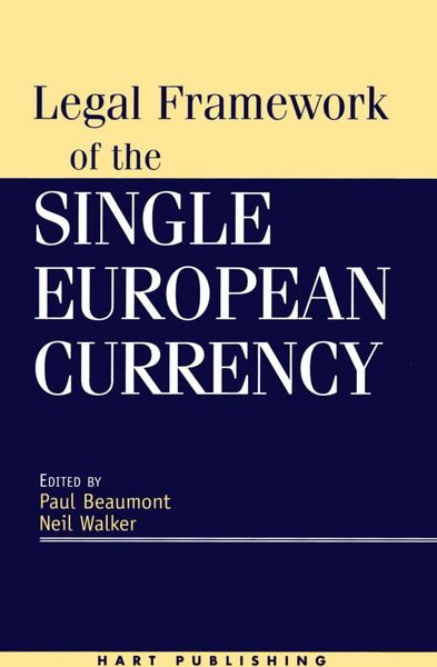 Produktbild: Legal Framework of the Single European Currency