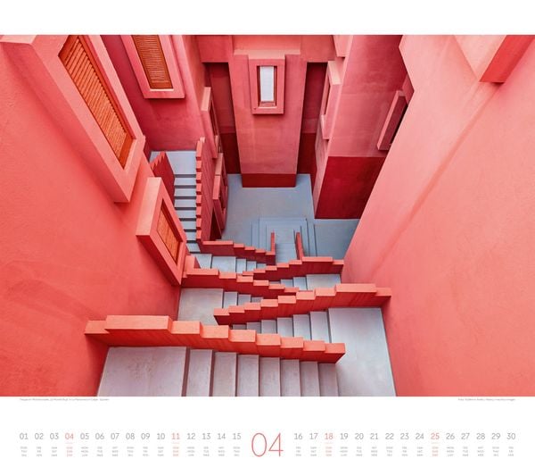 Produktbild: Treppen Kalender 2027