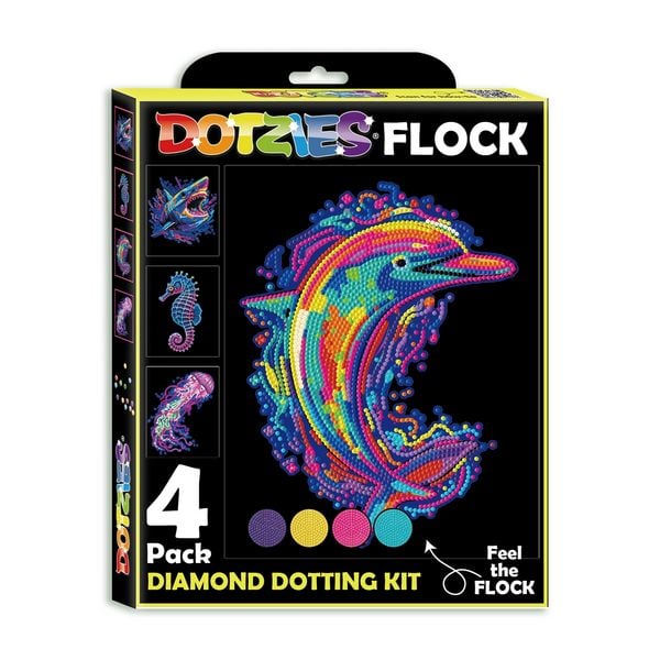 Diamond Painting Neon Meerestiere