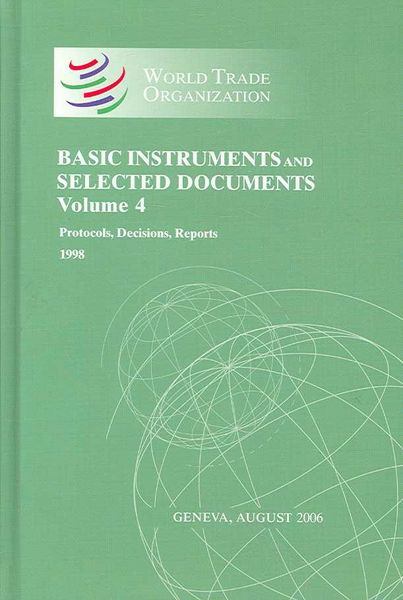 Produktbild: World Trade Organization: World Trade Organization Basic Ins