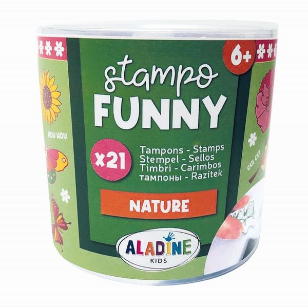 Produktbild: ALADINE - Kinder Stempel Funny Natur