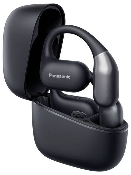 Produktbild: Panasonic RB-F10DE-K In Ear Kopfh&ouml;rer Bluetooth&reg; Schwarz
