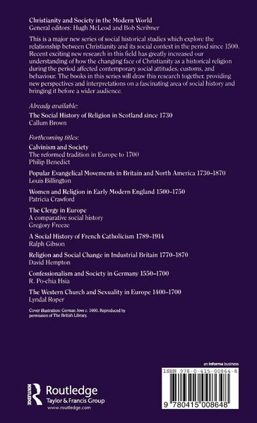 Produktbild: The Jews in Christian Europe 1400-1700