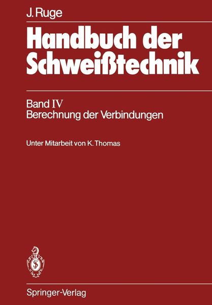 Produktbild: Handbuch der Schwei&szlig;technik