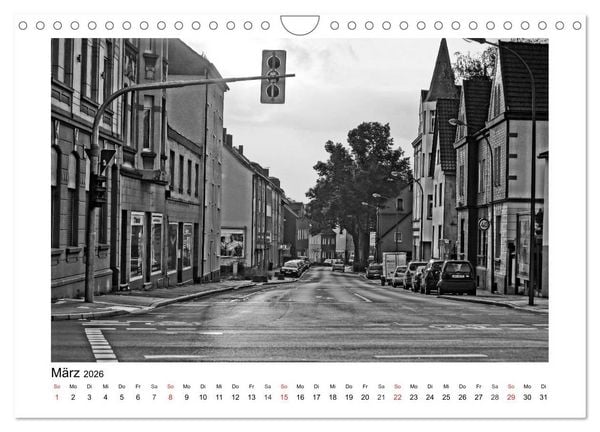 Produktbild: Bochum Black and White (Wandkalender 2026 DIN A4 quer), CALVENDO Monatskalender