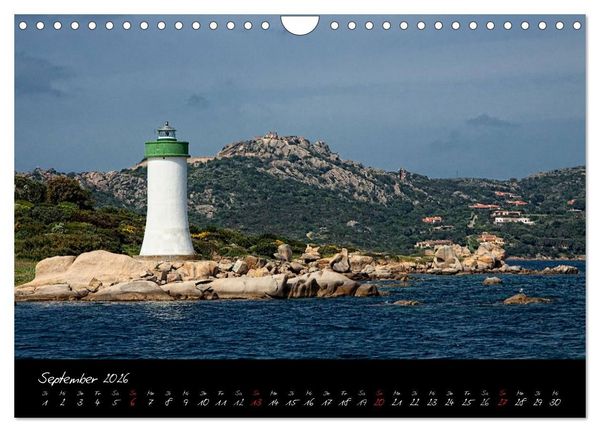 Produktbild: Blaues Sardinien (Wandkalender 2026 DIN A4 quer), CALVENDO Monatskalender